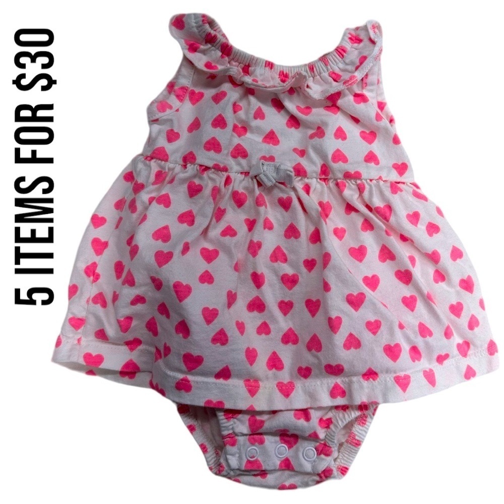 Carter’s 6m Baby Girl Dress Romper